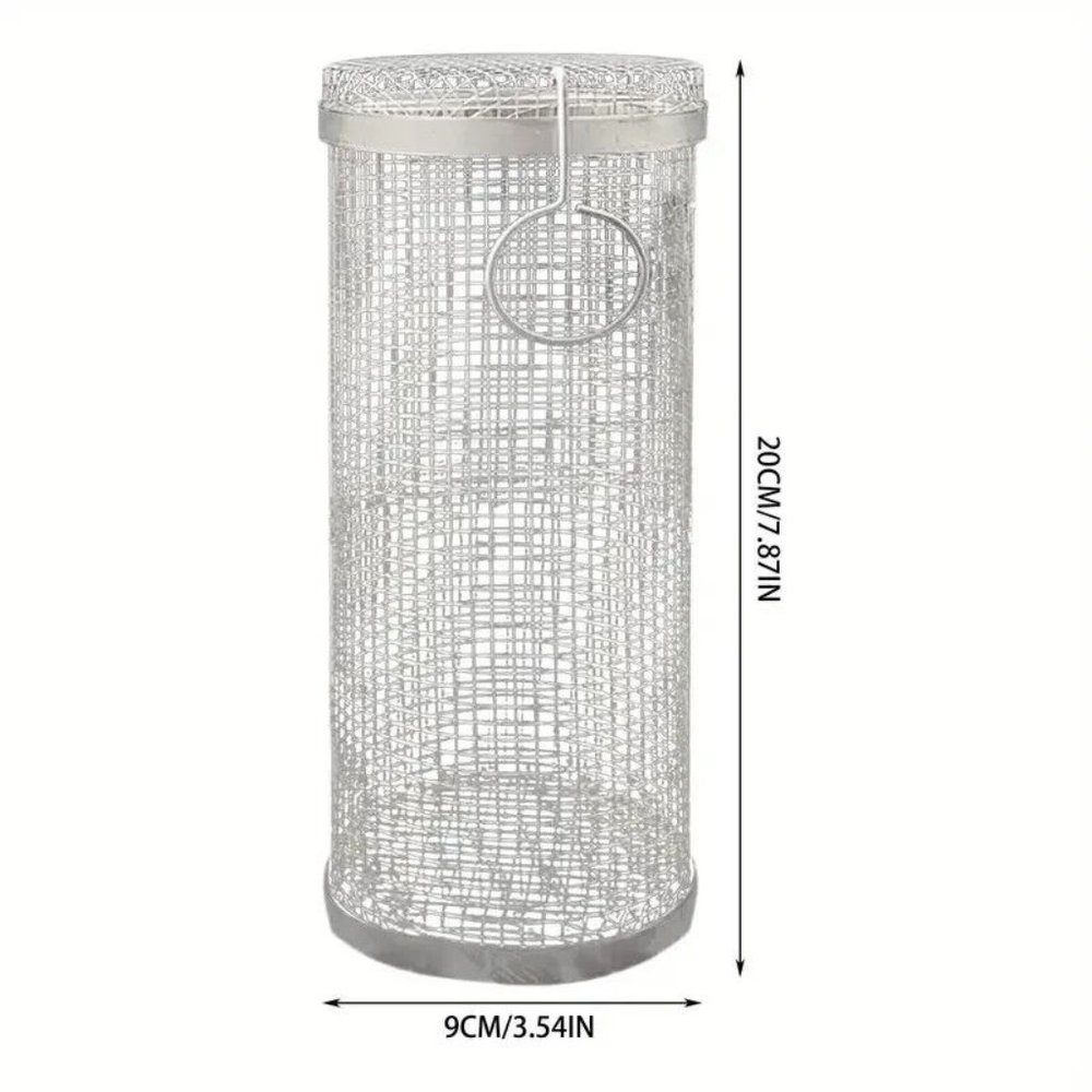 1 pc Barbecue Grill Net Stainless Steel Portable The Perfect Outdoor Companion - Picture 2 of 5